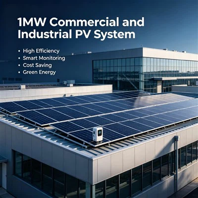 1MW 상업용 및 산업용 PV 시스템